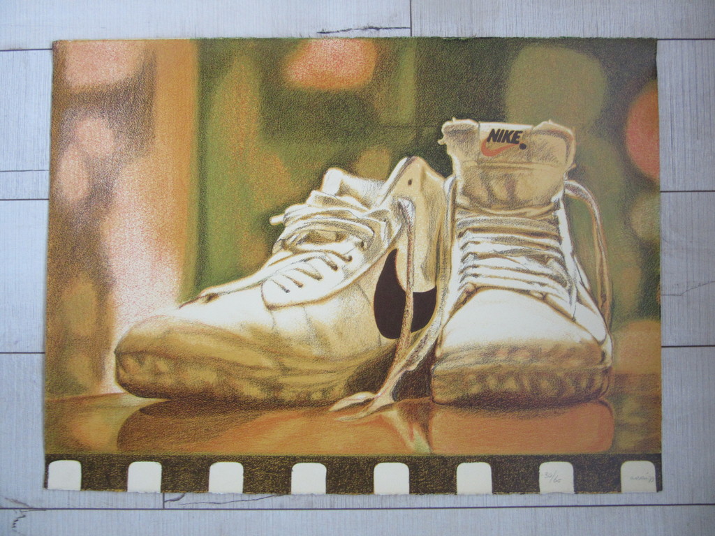 Nike - litho 35/65, gesigneerd kopen? Bied vanaf 1!