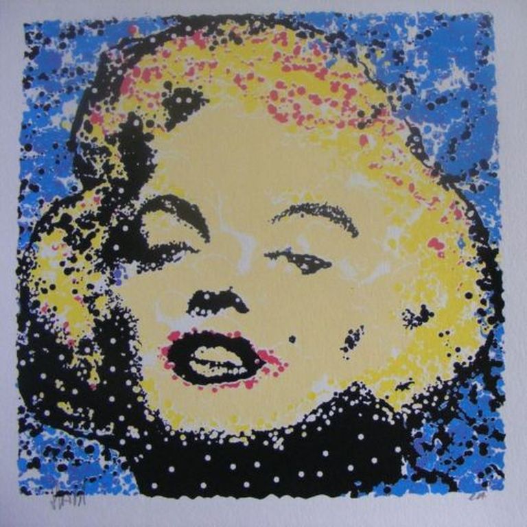 Zeedruk van Ad van Hassel - Marilyn Monroe kopen? Bied vanaf 1!