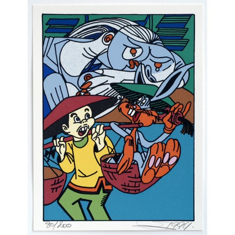 Erro: Zeefdruk, A travers…14 verkocht voor € 76!