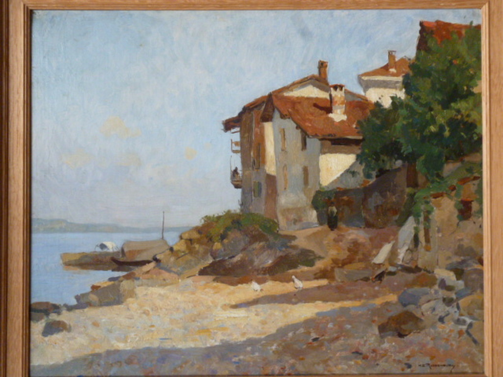 H.E.Roodenburg - olieverf - Isola Pescatori kopen? Bied vanaf 150!