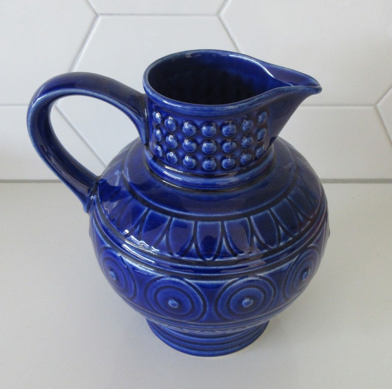 VEB Torgau - Vintage blauwe aardewerk kan kopen? Bied vanaf 15!