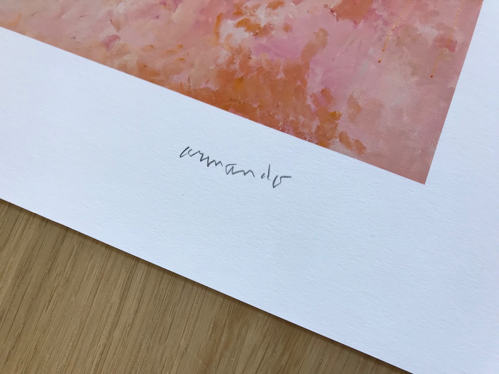 Armando - Armando - 'Gestalt' - Handgesigneerde en genummerde giclee - NIEUWSTAAT kopen? Bied vanaf 175!
