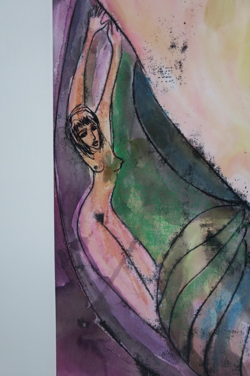 Franca Muller Jabusch: Gouache, Adolescent - Ingelijst kopen? Bied vanaf 35!