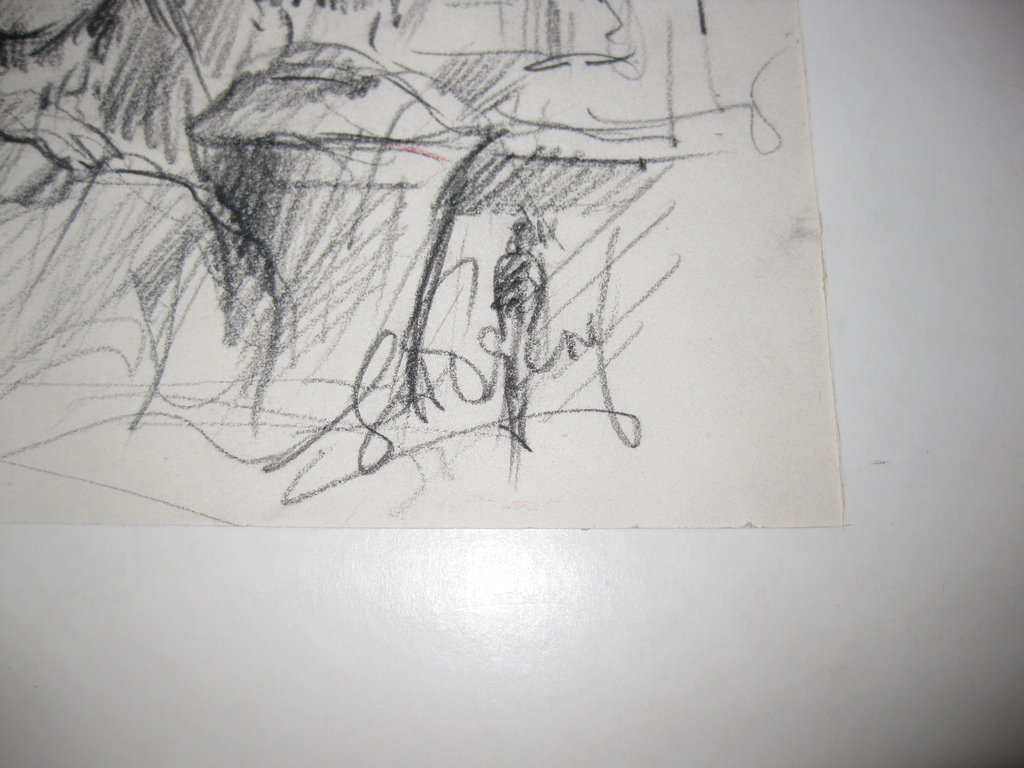 Tekening Job Heinrich Frese - Amsterdam - Portugese Synagoge - Waterlooplein / Meester Visserplein kopen? Bied vanaf 1!