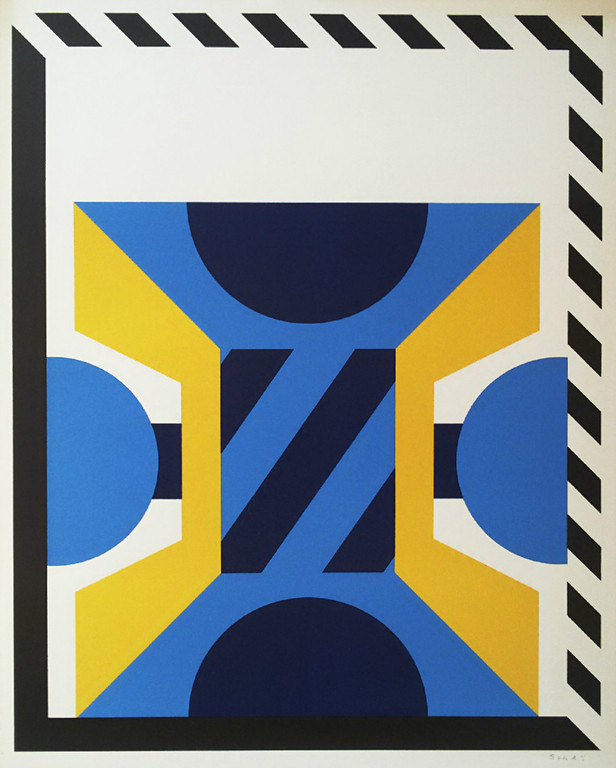 Kumi Sugai - Signal C, litho verkocht voor € 100!