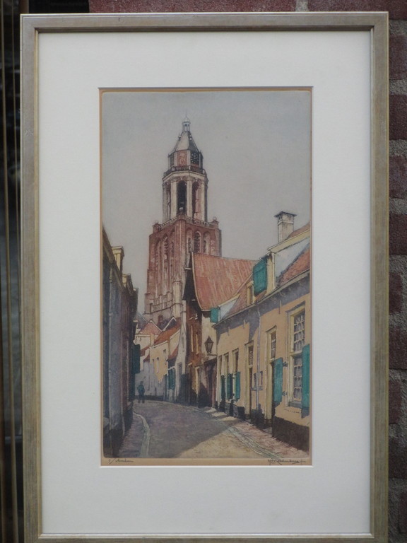 Hendrik Roodenburg, Trompetsteeg Arnhem, Kleurenets kopen? Bied vanaf 35!