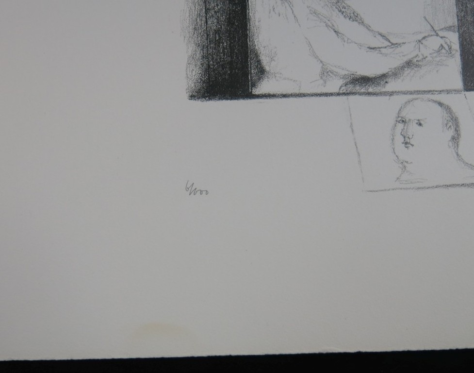 Metten Koornstra: Litho, Man in bed kopen? Bied vanaf 70!