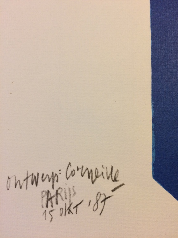 Corneille: Lithoprint, Stropdas Society Shop 1987 kopen? Bied vanaf 10!