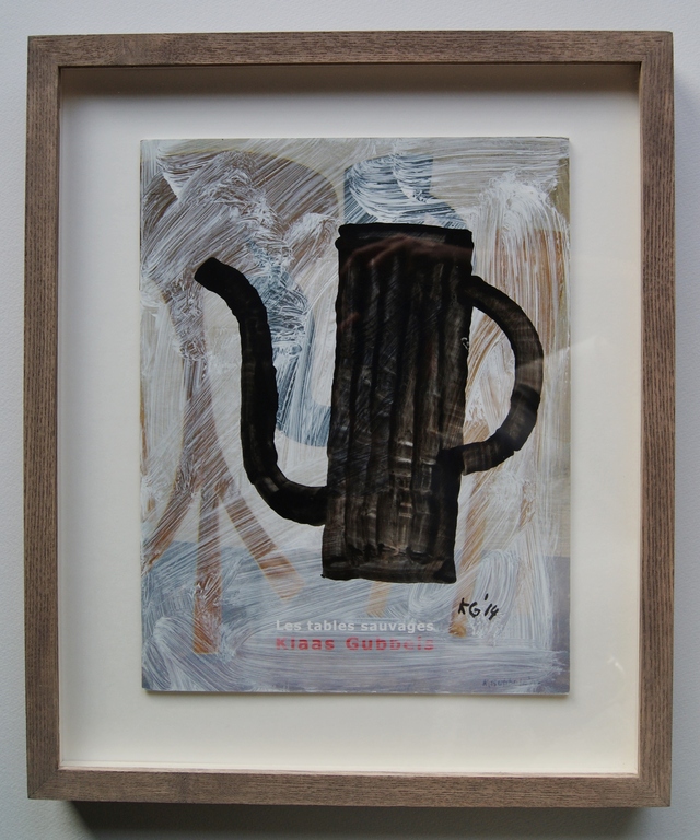 Klaas Gubbels origineel werk op papier 'Zwarte Kan' - 2014 kopen? Bied vanaf 475!