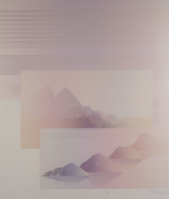 Rib Bloomfiels: Zeefdruk, Ichi - Ingelijst (Groot) kopen? Bied vanaf 1!