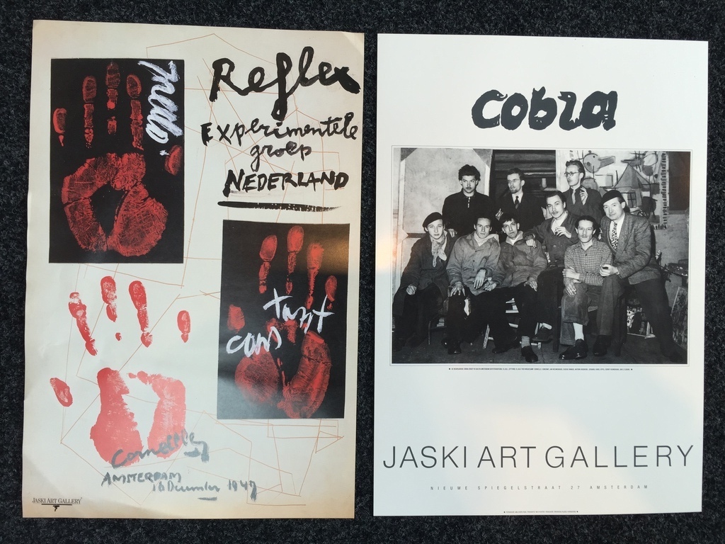 2 Originele COBRA Posters JASKI ART Gallery Reflex kopen? Bied vanaf 1!