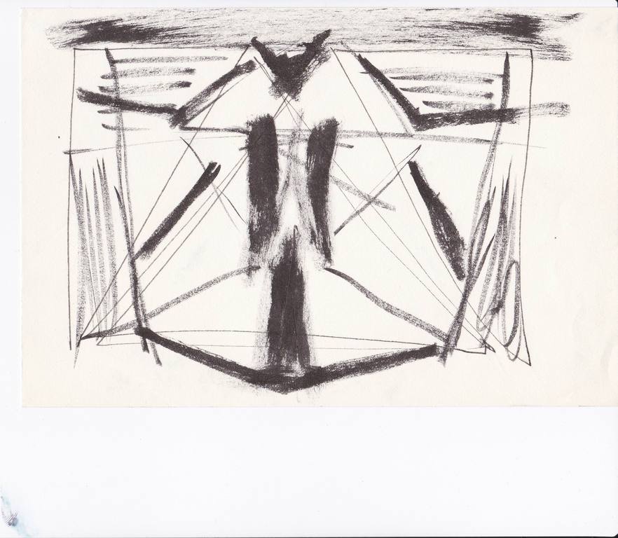 Eric de Nie, 3 pentekeningen, abstracte voorstelling, 1987-89 kopen? Bied vanaf 1!