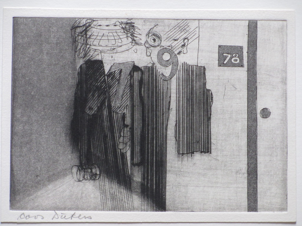 Coos Dieters, Abstracte wens, Ets kopen? Bied vanaf 1!