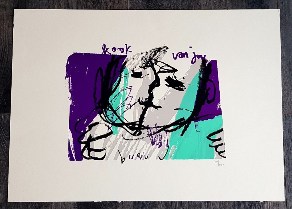 Herman Brood: zeefdruk, Kook van jou kopen? Bied vanaf 175!