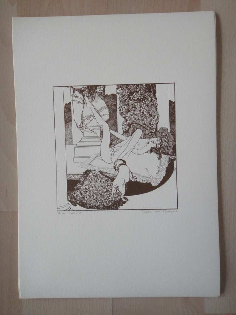 Franz von Bayros (1866-1924) -litho's-Tantalus/Der Fetischist kopen? Bied vanaf 1!
