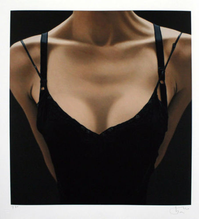 Willi Kissmer - "Das schwarze Top" - Giclee - Handgesigneerd kopen? Bied vanaf 75!
