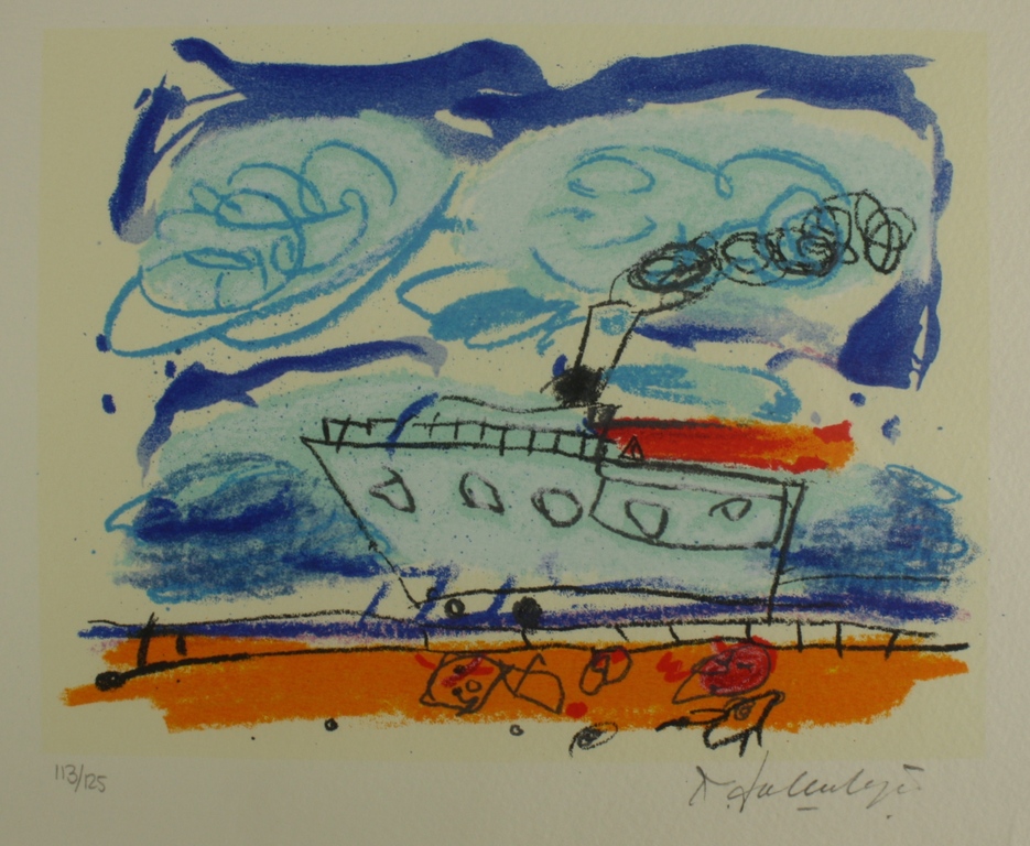 Kees Salentijn - Kees Salentijn, zeefdruk (INGELIJST) kopen? Bied vanaf 79!