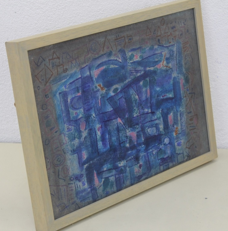 L.P. Boone: Gouache, zonder titel kopen? Bied vanaf 30!