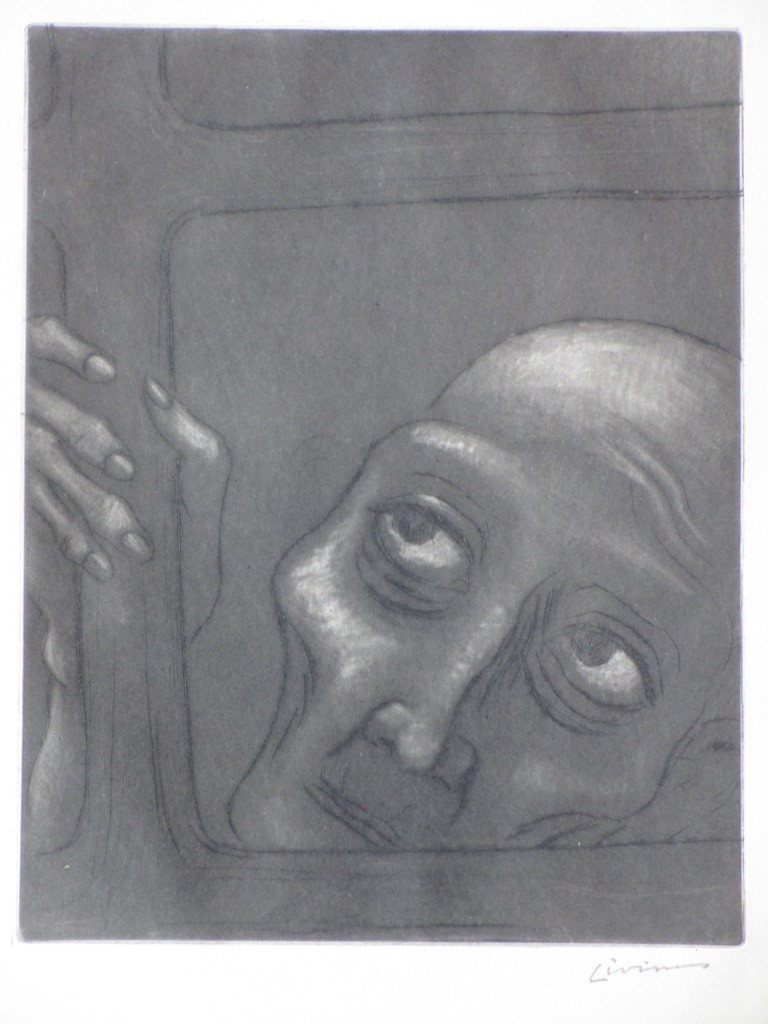 Livinus van de Bundt, Achter het Raam, Naaldgravure kopen? Bied vanaf 30!