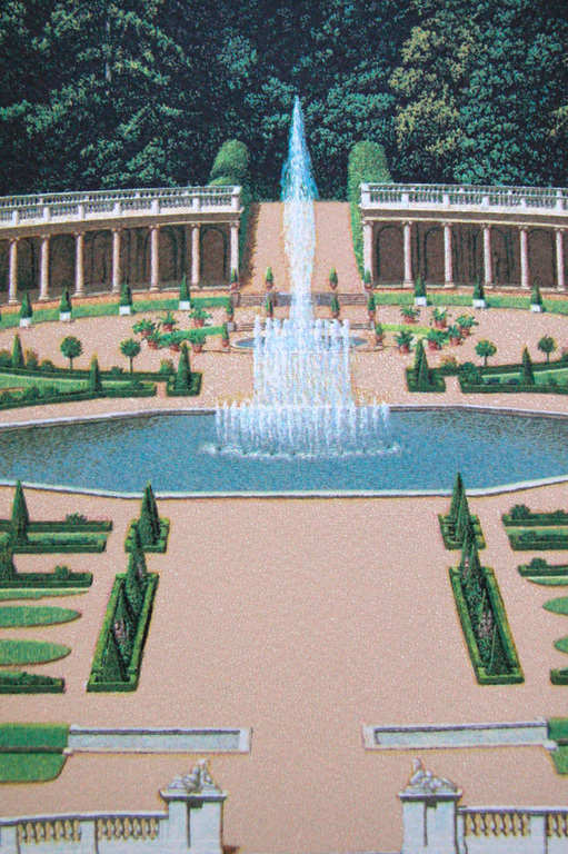 LESLIE SMITH, lithografie, ‘Paleistuin het Loo’, 1991, handgesigneerd kopen? Bied vanaf 23!