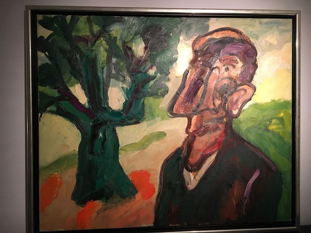 Anton Martineau, Olieverf op linnen, Levensboom kopen? Bied vanaf 650!