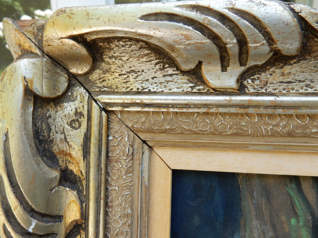 Paul Cauchie, gouache met vogels, op een dunne plaat , is een groot werk kopen? Bied vanaf 295!