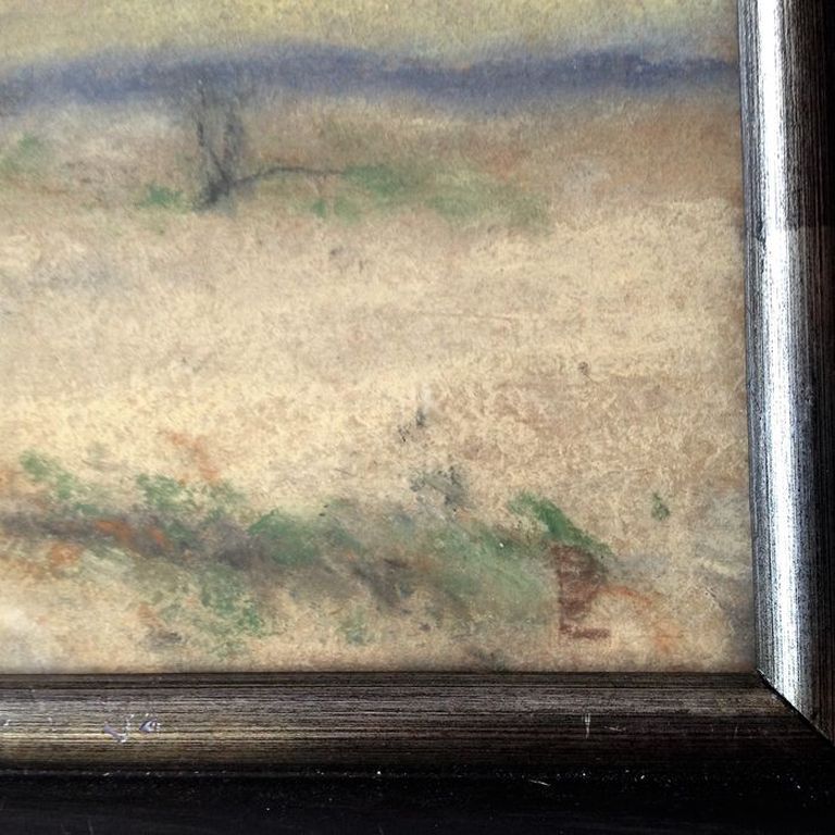 Onbekende Kunstenaar - pastel - landschap zonder titel kopen? Bied vanaf 1!