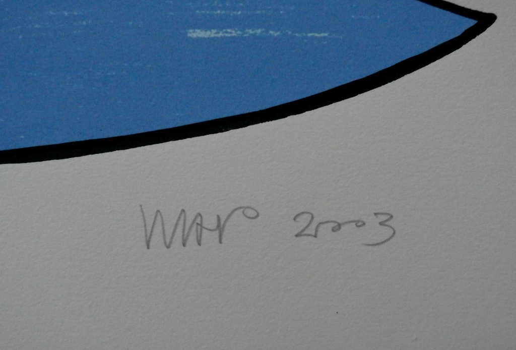 Hans Wap - zeefdruk: Flames - 2003 kopen? Bied vanaf 50!