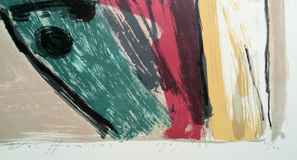 Piet Warffemius - Abstract, zeefdruk kopen? Bied vanaf 50!