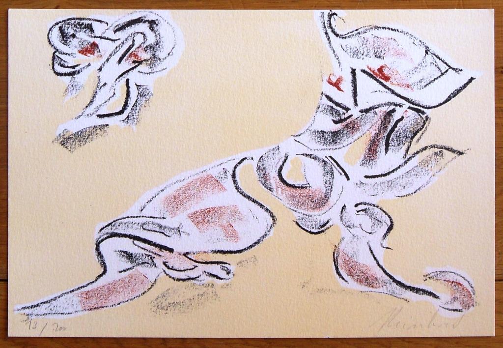 Reinhoud: Cobrafiguur 2 (handgesigneerde litho) kopen? Bied vanaf 75!