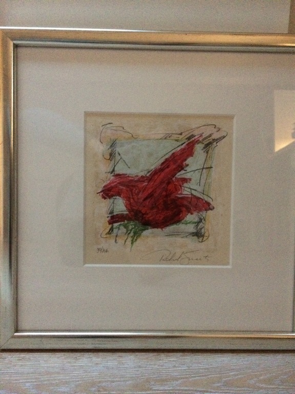 Richard Smeets, Zeefdruk, Rozen verkocht voor € 35!