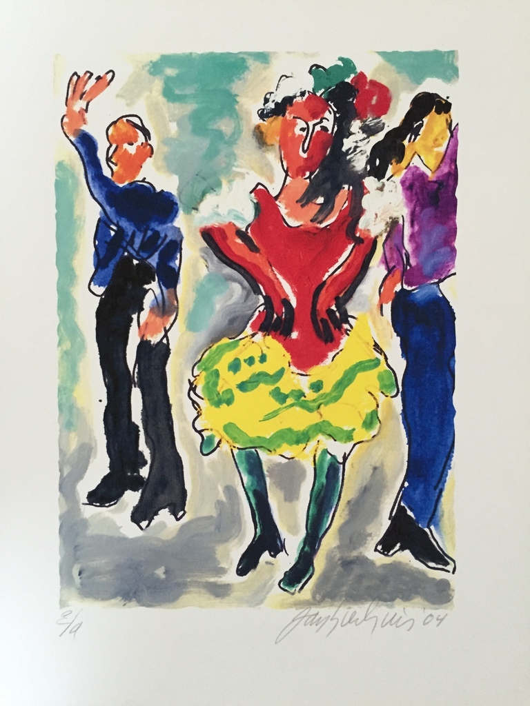 JAN SIERHUIS FLAMENCO DANS  Piezo grafiek 2004 kopen? Bied vanaf 1!