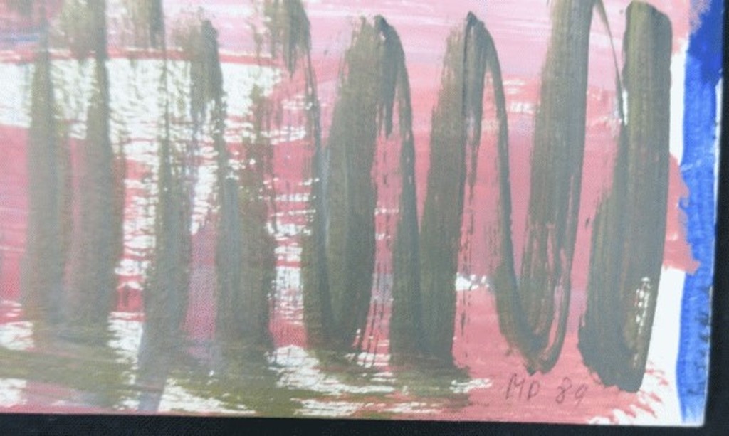 Maarten Dekker: Acryl op papier, Z.T. kopen? Bied vanaf 1!