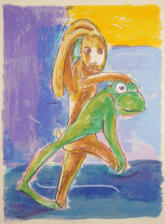 Anton Vrede: Zeefdruk, Spring fever kopen? Bied vanaf 1!