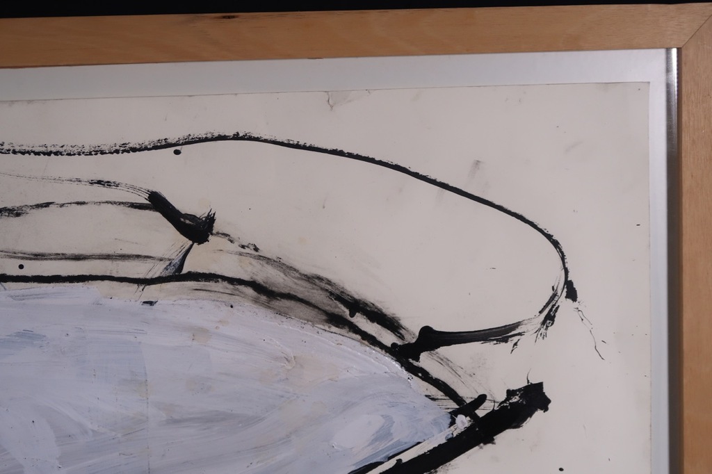 Raymond Perridon: Acryl op papier, Z.T. - Ingelijst (Zeer groot!) kopen? Bied vanaf 100!