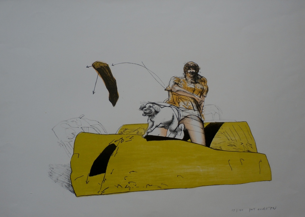 Pat Andrea -Litho: Apport - 1970 verkocht voor € 90!