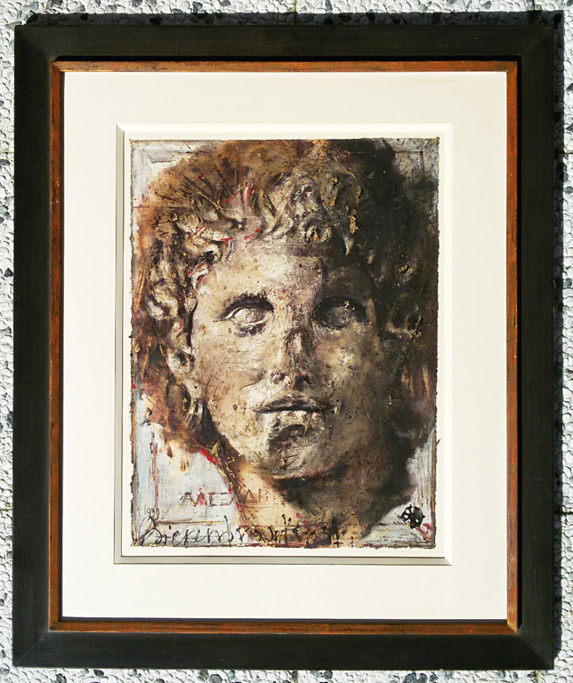 Gerti Bierenbroodspot -  Alexander, gem. techniek (prachtig ingelijst, groot) kopen? Bied vanaf 850!