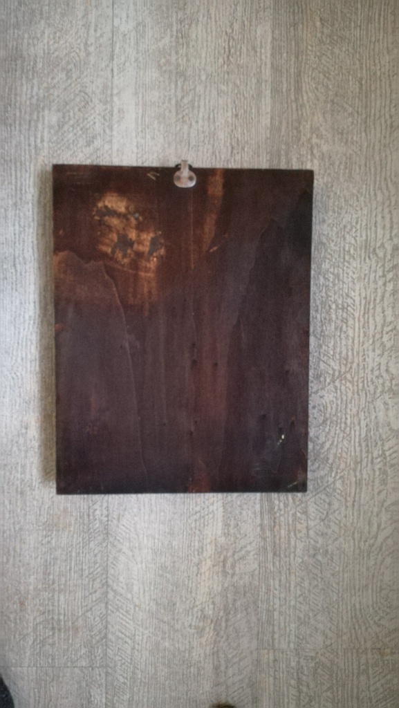 Onbekend kunstenaar, olieverf en bladgoud, Ikoon kopen? Bied vanaf 25!