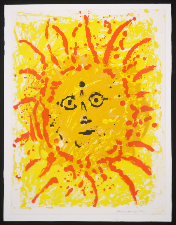 Jef Diederen: Litho, Mooi hoofd kopen? Bied vanaf 20!