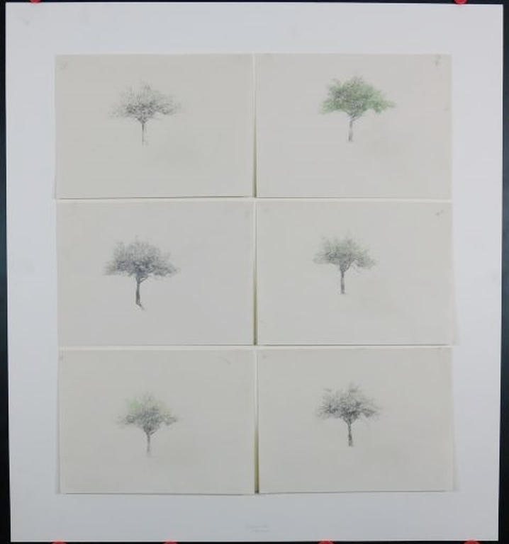 Eduard Flor: Zes tekeningen, Bomen kopen? Bied vanaf 50!