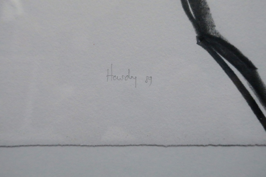 Philippe Hardy: Pastel op papier, Z.T. - Ingelijst kopen? Bied vanaf 70!