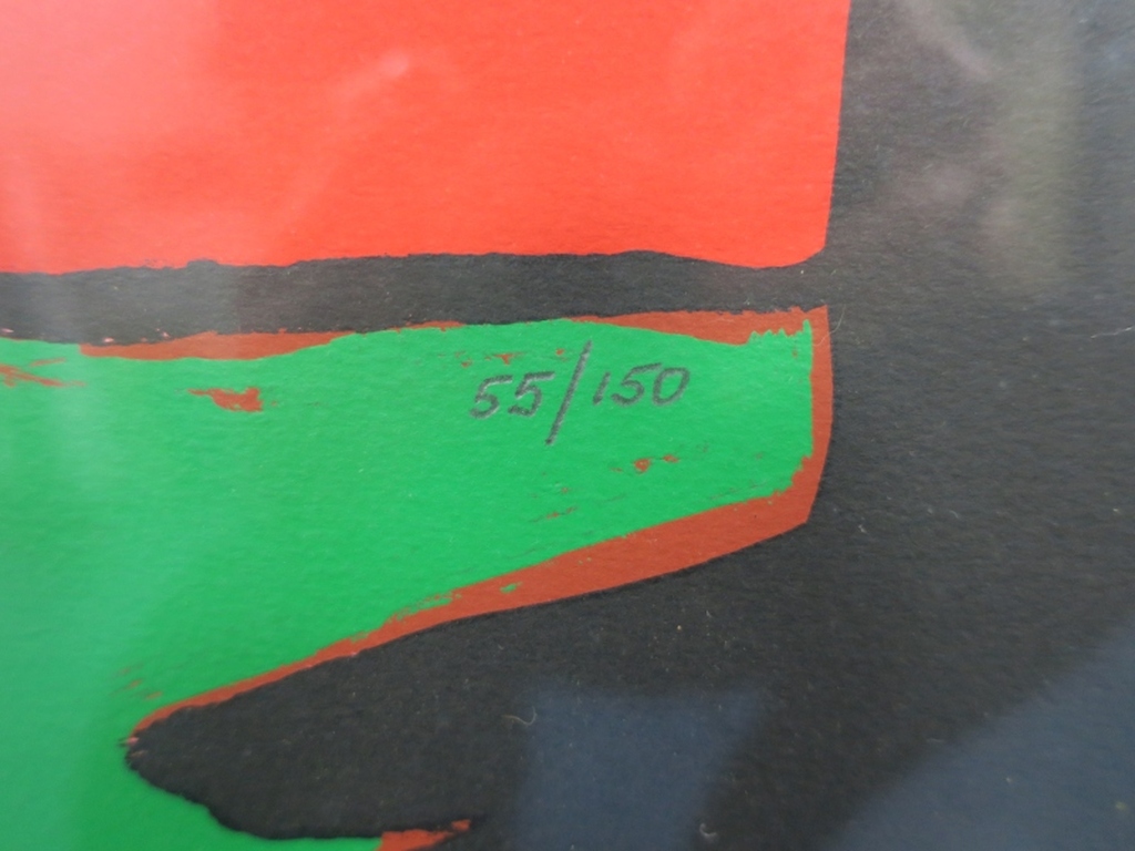 Corneille: Zeefdruk, Vogel - Ingelijst (groot) kopen? Bied vanaf 180!