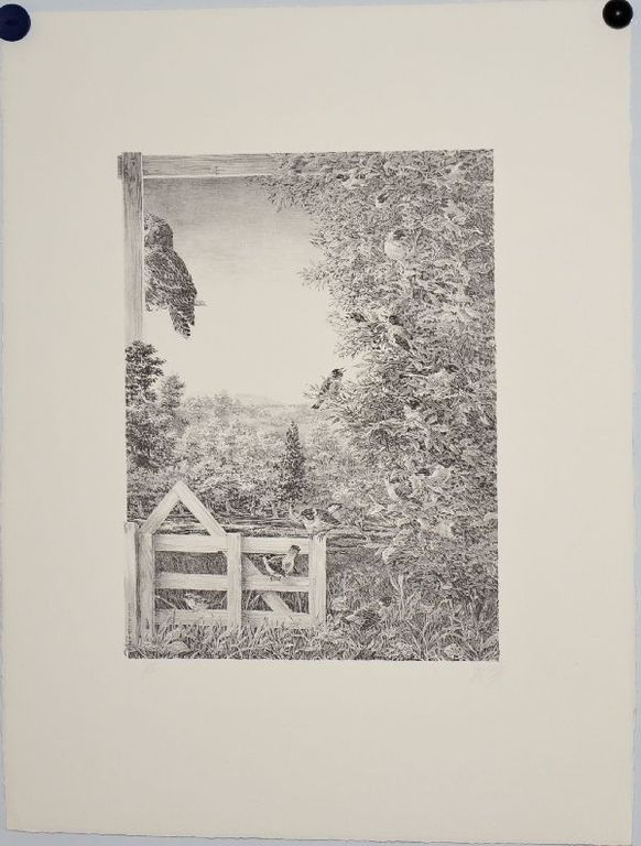 Peter Vos: mooie litho 'Verte' kopen? Bied vanaf 80!