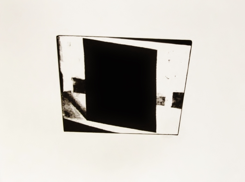 JCJ Vanderheyden - zeefdruk - Zwart op Monitor verkocht voor € 225!