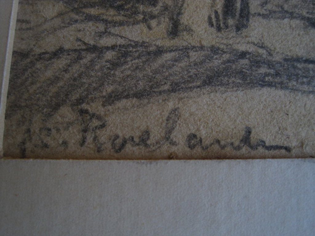 Leidse impressionist Joh.C.Roelandse 1888-1978 pasteltekening  kopen? Bied vanaf 1!