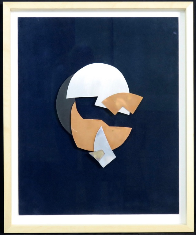 Hans Richter: Metaal relief, Zonder titel - Ingelijst kopen? Bied vanaf 400!