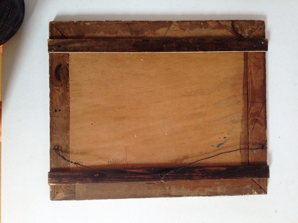 Cornelis de Bruin: Olieverf op paneel, zonder titel kopen? Bied vanaf 1!