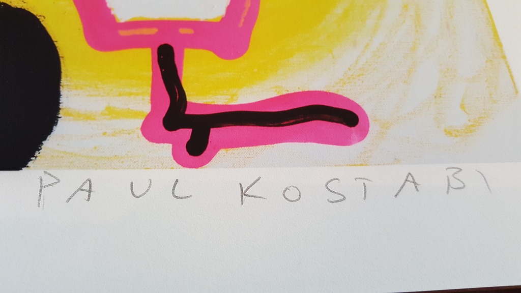 PAUL KOSTABI - HEADING TO MIAMI- Giclée - gesigneerd en genummerd - oplage 75 kopen? Bied vanaf 1!