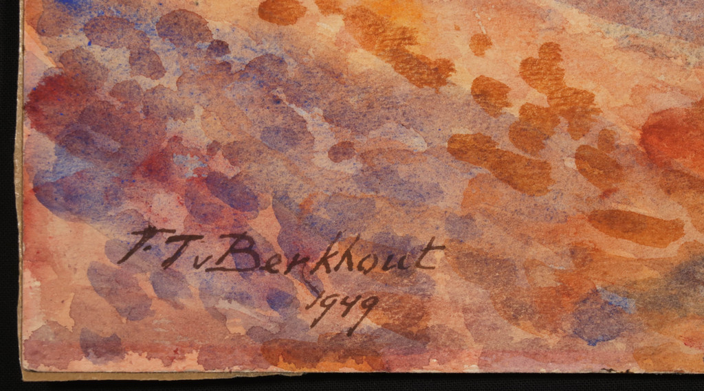 Frederik Teding van Berkhout: Aquarel, Zonder titel kopen? Bied vanaf 35!