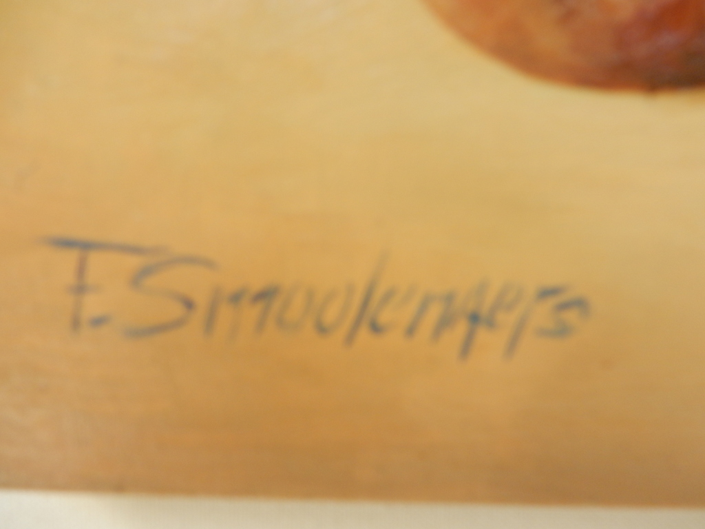 Fred L.C. Smoolenaers,stilleven, olieverf op paneel kopen? Bied vanaf 450!